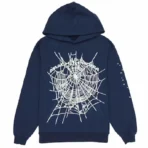 Navy Sp5der Arach NY Phobia Hoodie