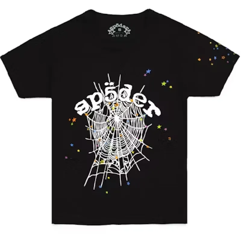 Onyx Sp5Der Women Og Web V2 Tee - Sp5Der 555 Onyx Sp5der Women OG Web V2 Tee