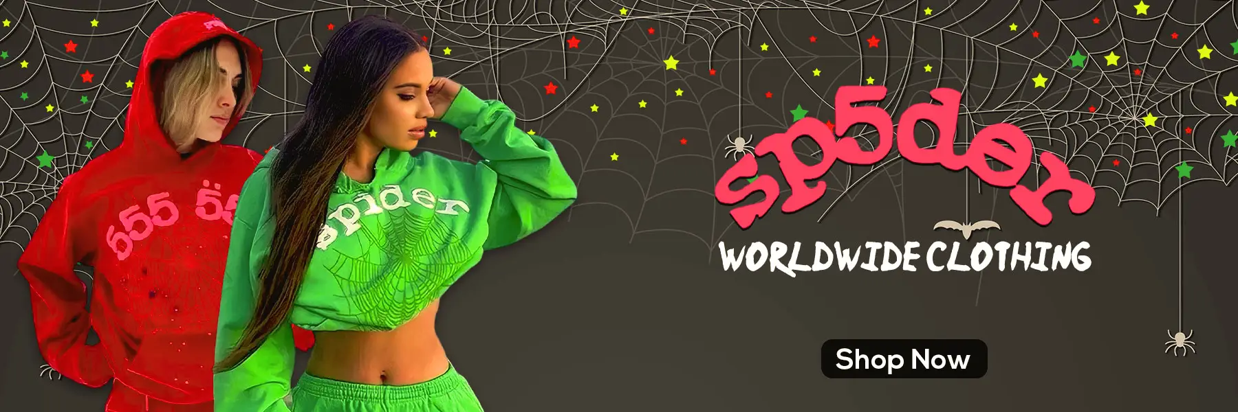 Home 1 Sp5der 555 Clothing Banner