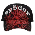 Black Sp5der OG Web V2 Trucker Hat