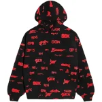 Black Sp5der Sex AOP Hoodie