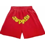 Red Sp5der OG Logo Sweat Short