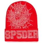 Red Sp5der Web Beanie